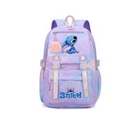 (A3) NEW Kids Lilo Stitch Backpack Rucksack Student Handbag Laptop Travel Bag Gifts