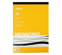 A3 Newsprint Paper Pads 100 Sheets Drawing Sketching297mm x 420mm (1 Pad)