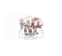 A3 Obey Me! 02 ZKAF-OBM-02 Group Design [Retro Art Illustration] Acrylic Figure Plate Within 4.7 x 4.7 inches (120 x 120 mm)