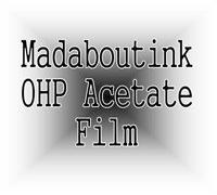 A3 OHP Acetate Transparency Film for Laser Printers & Copiers 50 Sheets