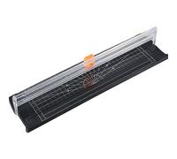 A3 Paper Cutter Portable Trimmer - 14 inch Paper Trimmer for Scrapbooking, Craft Paper Cutter Guillotine with Automatic Security Safeguard & Side Ruler