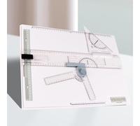 A3 Portable Ding Board Set with Adjustable Angle Parallel Mot C Ruler Precis urement for Students Engineers Artists & ts - Ideal Drafting Table