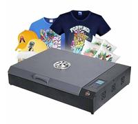 A3 Portable DTF Printer for Clothes - Dual Heating, 0-200°C Adjustable Temp, 930W DIY Drying Oven with Digital Display for Fabrics, Swimwear, Handicrafts, T-Shirts