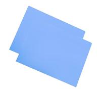 A3 Portfolio Binder 2 Pack 40 Pocket Project Presentat Folder Blue Display Book for nizing Documents and Artwork Ideal for Students and Professals