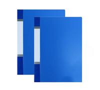 A3 Portfolio Binder 2Pcs Set Display Folders with 20 Clear Sleeves for Office Home & School Projects Perfect for Presentations & Organizing Documents