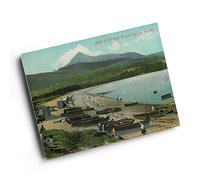 A3 PRINT - Vintage Scotland - Isle of Arran. Brodick Bay and Goatfell