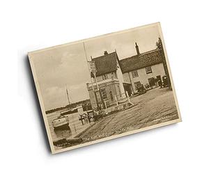A3 PRINT - Vintage Suffolk - The Butt and Oyster Inn Pin Mill
