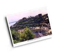 A3 PRINT - Vintage Wales - Lower Fishguard Looking to the Sea, Fishguard b