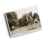 A3 PRINT - Vintage Warwickshire - Jephson Gardens, Leamington Spa (b)