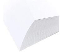 A3 Quality Thick White 300gsm 380 Micron Craft Printed Card X 50 Pages - White