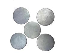 A3 Round Iron Plate - 8cm Diameter Metal Sheet for Construction and DIY Projects, 10pcs Variety Thicknesses(2mm 5pcs)