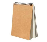 A3 Sketchbook A3 Drawing Pad for Artists Sketchbook A3 Landscape Spiral Bound 160gsm 60 Pages Cartridge Paper - Hardback