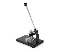 A3 Steel Manual Cutting Fillet Machine for Cut PVC Paper Card Office Business Upper+Lower Mold Paper Cutting Mold(Black-Only Machine)