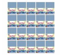 A3 Sugar Paper -1000 Sheets / 5 Assorted Bright Colours, Great for Arts & Crafts, Collage and Mounting, Drawing, Painting & Scrap Booking, Origami Eco-friendly Paper Bulk Buy