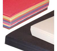 A3 Sugar Paper Mix Bulk Pack Black White Coloured Bright Pastel 1000 Sheets