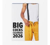 A3 Wall Calendar - Choice Of Designs And Sizes - Big Cocks Calendar - Hilarious Chicken Farm Animal Humour 2026