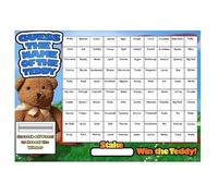 A3 what's the name of the Teddy Fundraising Scratchcard Match and Win card