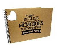 A3/XL Square Making Memories, Scrapbook, Card Pages, Photo Album, Keepsake, Landscape (A3 (Kraft Pages))