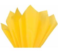 A3 Yellow Tissue Paper Sheets Acid Free for Craft Arts Gift Boxes & Packaging Gift Wrap Wrapping Paper Wedding Party Decorations 30x42cm - Pack of 75 (Yellow)