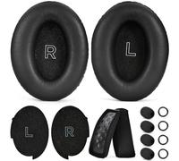 A30 Mixed Mod Kit defean Replacement Ear Pads Ear Cushions Compatible with Bose A30 Aviation Headset, Noise Isolation Memory Foam, Including Foam Filter Inserts, 4 PCS Mic Covers