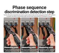 A3005 Multimeter with NCV Non- Voltage Detection, 4000 Counts Digital Multitester for Live/Neutral Wire & Line Breakpoint, Auto-Ranging