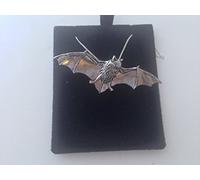 A34 Bat PENDENT REAL 925 sterling silver Necklace Handmade 16 inch chain with prideindetails gift box