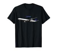 A340 Passenger Airliner, Aeroplane, Wide Body Plane T-Shirt