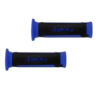 Genuine Domino Turismo Anthracite & Blue A350 Grips for Zongshen Bikes