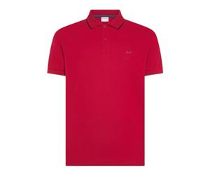 A36111-Pe26-10 Polo - male - Sun68 - Polo Shirts - Red - 2XL - Tops 2XL