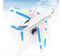 A380 Airbus electric remote-controlled toy plane for children with flashing lights and realistic sounds