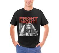 a3ae3ed3aw Fright-Night-1985-Amy-Horror-Movie-T-Shirt-Tee-Shirt-117 Black