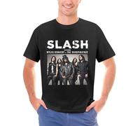 a3ae3ed3aw Slash-Myles-Kennedy-Tour-2018s-T-Shirt Black