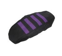 A3EXPZ Motorcycle Seat Cover For SUR-RON LB For Light Bee S X Striped Soft | For SUR-RON LB For Light Bee S X Striped Soft Seat Cover PVC Black Red Blue Anti-skid Covers Cushion