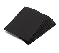 A4 100% Recycled Black Coloured Thick Card 270gsm Pack of 25 Sheets by BCreative®