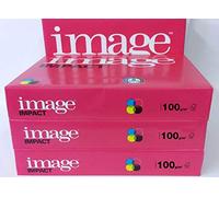 A4 100gsm 'Image Impact' Smooth White Paper (1250 Sheets). Premium Quality Printing Results.