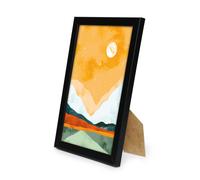 (A4 (29.7x21)cm) Thin Black Photo Frames Picture Frame Poster Frame
