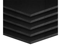 A4 (297 x 210mm) 5mm Black Foamboard - Pack of 10 Sheets