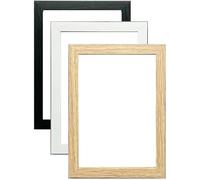 A4 (297x210) mm Oak Picture frame. 24mm Thin Wall Hanging & Tabletop Photo frames for Home/Wall Décor