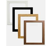 A4(297x210) mm, Oak Wooden effect Photo frame, A1 A2 A3 A4 A5 A6 Poster/Picture frames for wall mount. Also available in different other sizes.