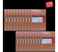 A4 300 Page Metallic Jotta - Lined 20 Packs Pukka Multi One Size