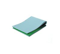 A4 8mm Lined Coloured Paper Refill Pad - Aqua - Single Book