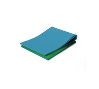 A4 8mm Lined Coloured Paper Refill Pad - Turquoise - Single Book