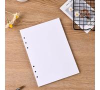 A4 A5 A6 White Release Paper Loose Leaf Storage Book 40 Sheets for Tape, Universe Blank Stickers Collecting Album DIY Accessories(A6 40sheets)