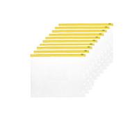 A4/A5 Clear Plastic Zip Wallet Transparent File Bags File Folders Zip Bag Document Wallets 20 Pcs