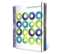 A4 ABACUS-White Sky 6 Period Teacher Planner 2025-26