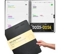 A4 Academic Diary 2026 Week to View - Weekly Planner for Students, Study Schedule Notebook, Daily Organiser, Work Schedule Book, Personal Time Management Planner, July 2025 - July 2026