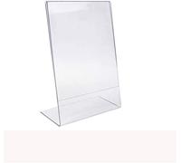A4 ACRYLIC POSTER MENU HOLDER PERSPEX LEAFLET DISPLAY STANDS (1)