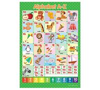 A4 Alphabet ABC's A-Z Poster English Wall Chart