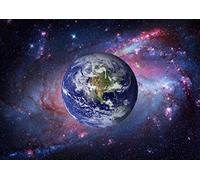 A4| Amazing Space Planet Earth Poster Size A4 Outer Space Poster #8287