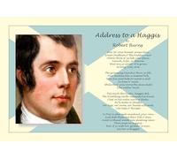 A4 Art Print: Address to a Haggis by Robert Burns